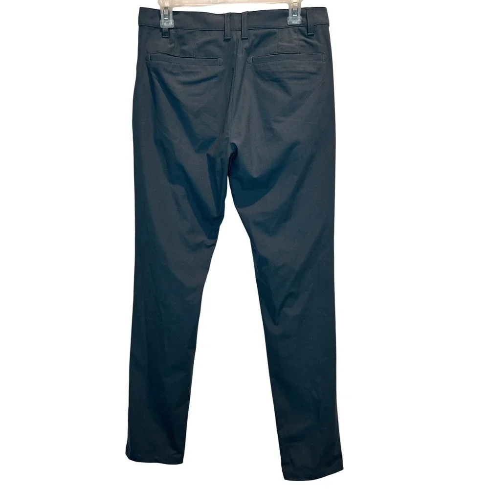 Rhone Commuter Slim Pants Men's 30x32 Shadow Blue Flex-Knit Performance NEW NWT - Picture 3 of 8